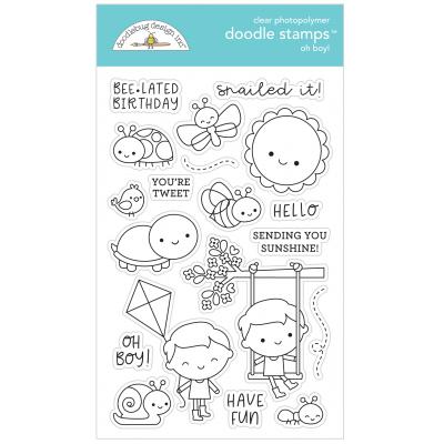 Doodlebugs Doodle Stamps - Simply Spring - Oh Boy!